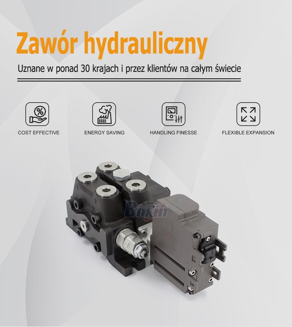 Reliable DCV100EMA-OT 1 Spool Sectional Directional Valve for Mobile and Industrial Hydraulics